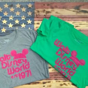Vintage Wlat Disney T-shirts bundle x2
